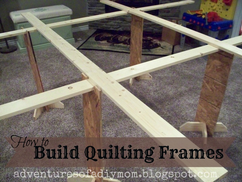 How to Make a Quilt Frame Stand